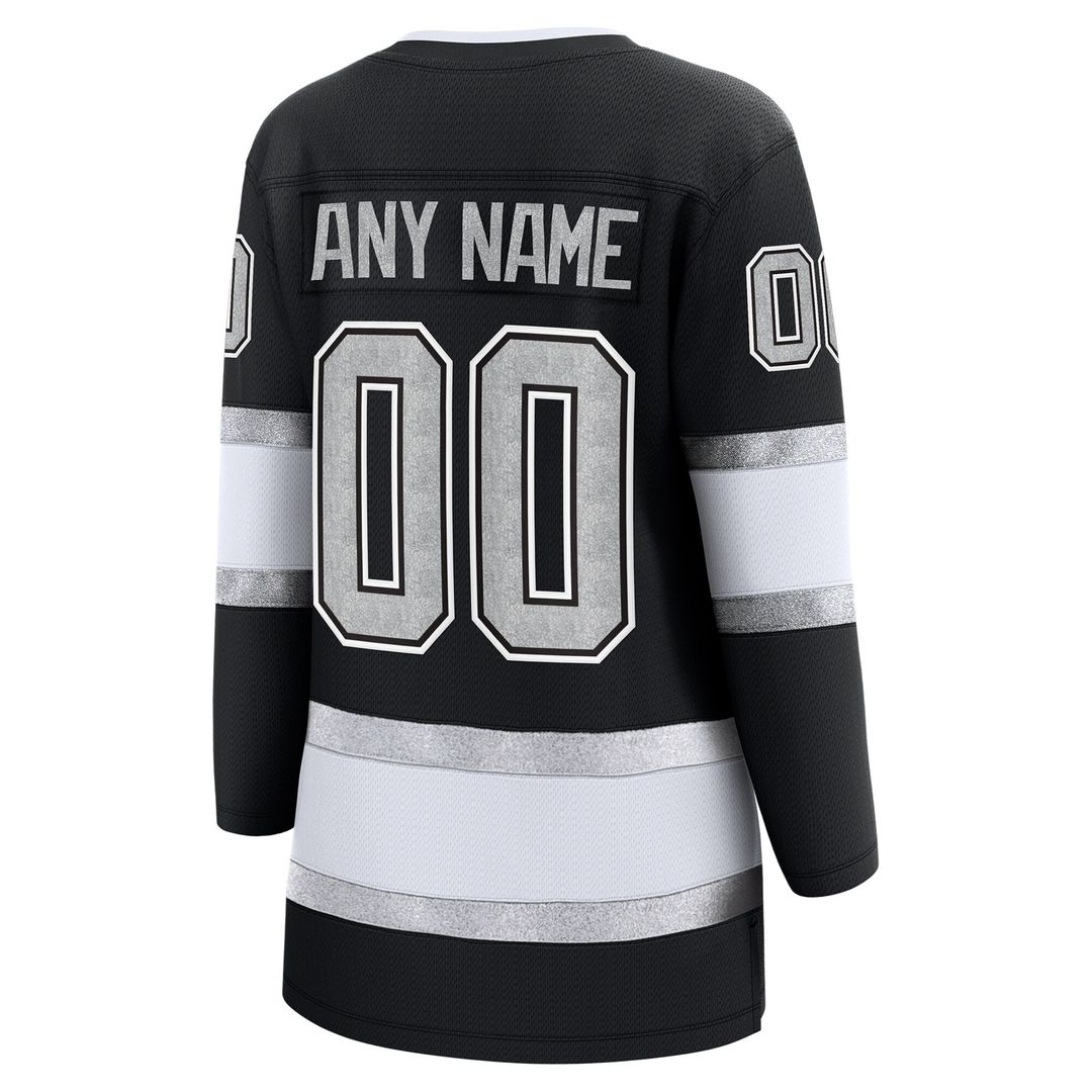 Los Angeles Kings Fanatics Women's Home Breakaway Custom Jersey - Black