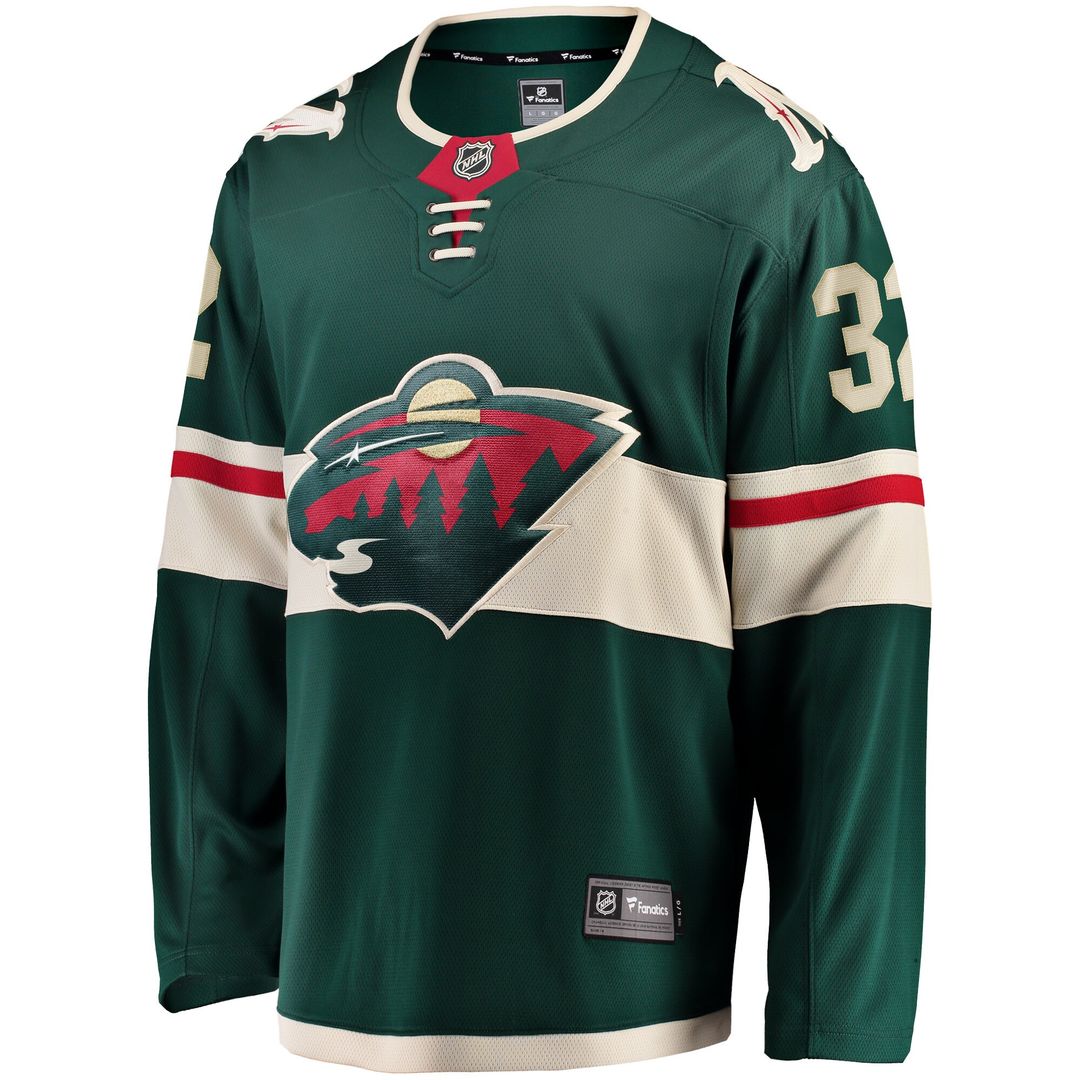 Filip Gustavsson Minnesota Wild Fanatics Home Breakaway Player Jersey - Green