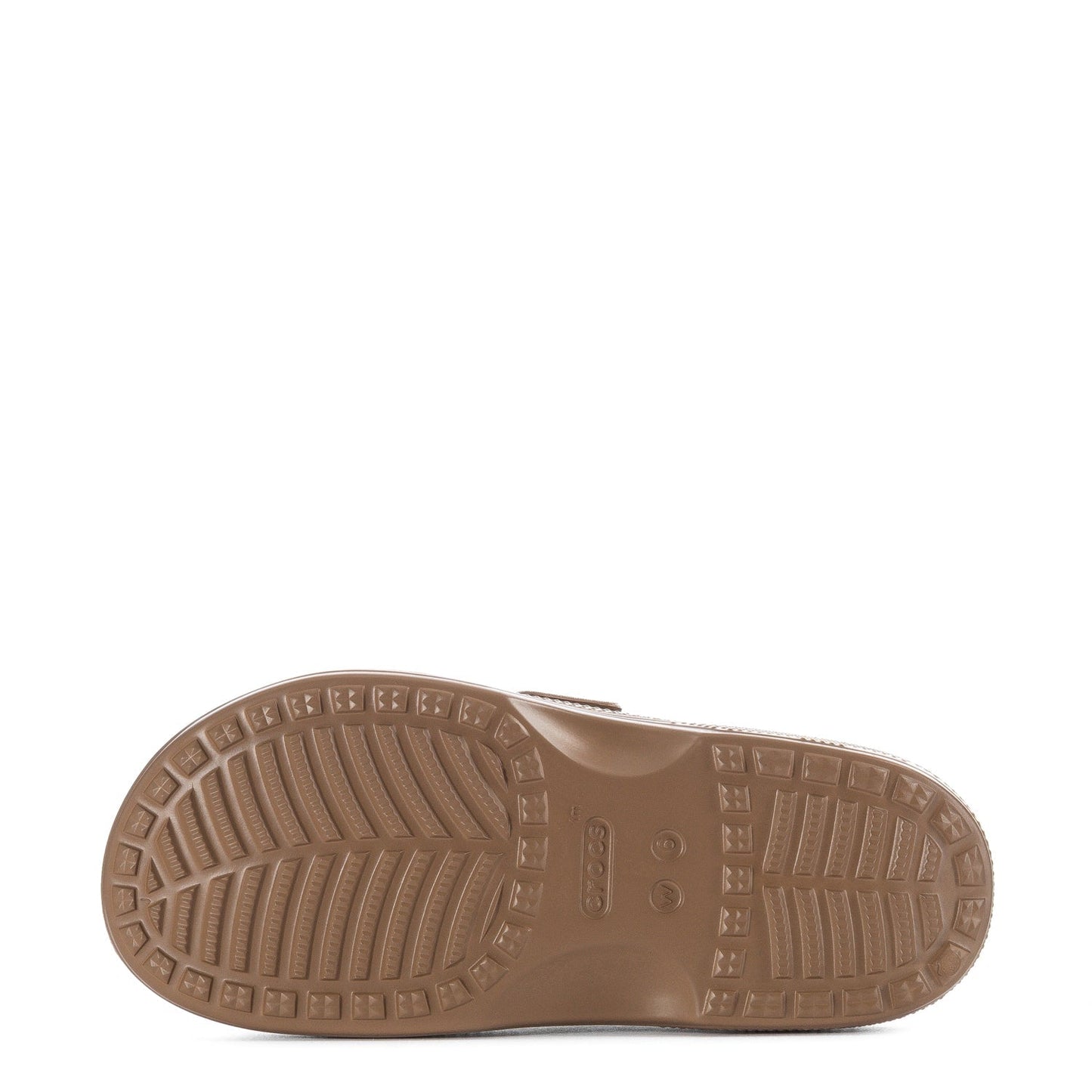 Crocs Women's Saturday Metallic Buckle Sandal - Sepia / Gold