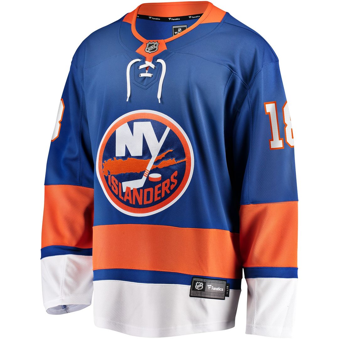 Pierre Engvall New York Islanders Fanatics Home Premier Breakaway Player Jersey - Blue