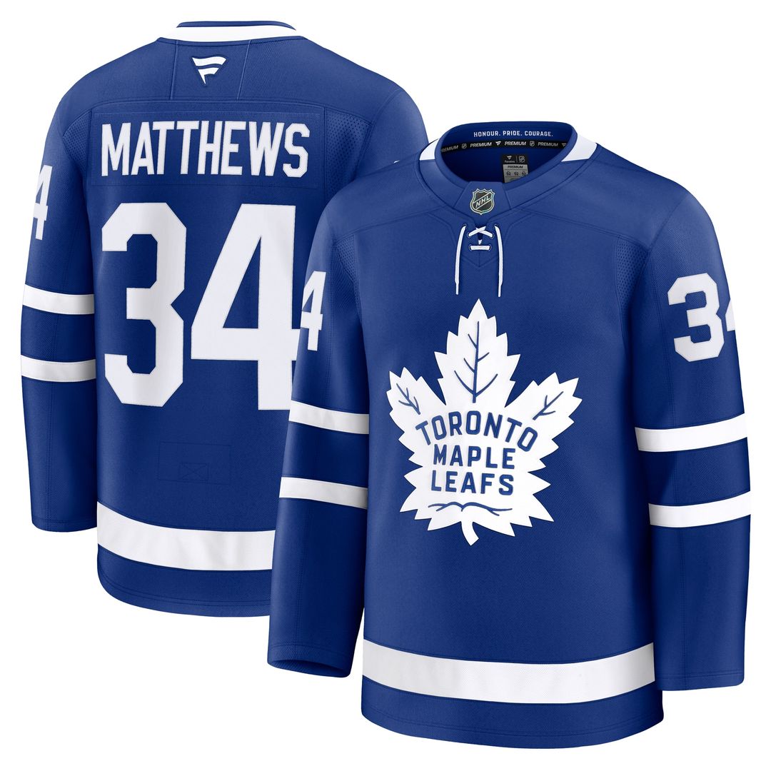 Auston Matthews Toronto Maple Leafs Fanatics Away Premium Jersey - White