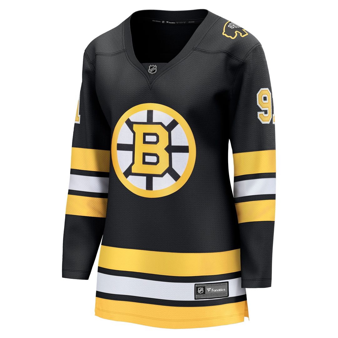 Nikita Zadorov Boston Bruins Fanatics Women's Home Breakaway Player Jersey - Black
