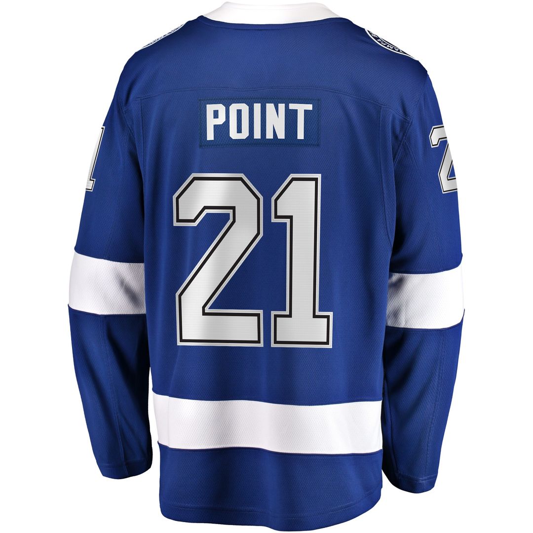 Brayden Point Tampa Bay Lightning Fanatics  Breakaway Jersey - Blue