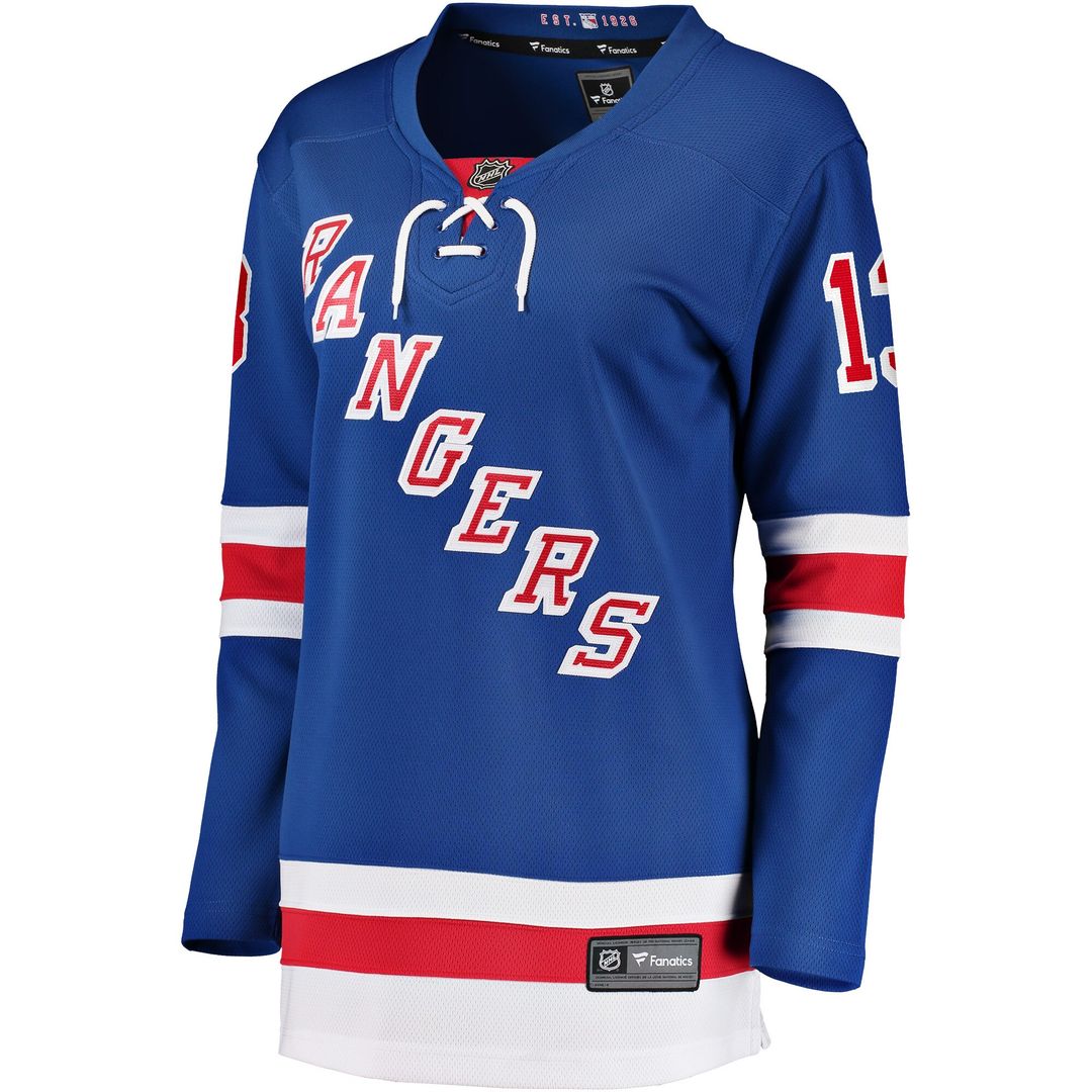 Alexis Lafrenière New York Rangers Fanatics Women's Breakaway Player Jersey - Blue