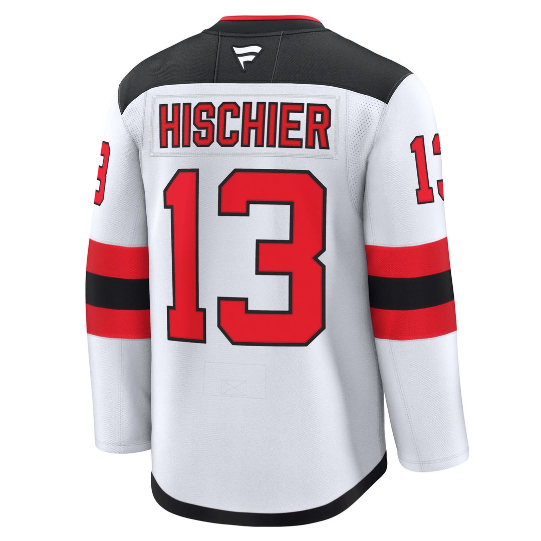 Nico Hischier New Jersey Devils Fanatics Home Premium Jersey - Red