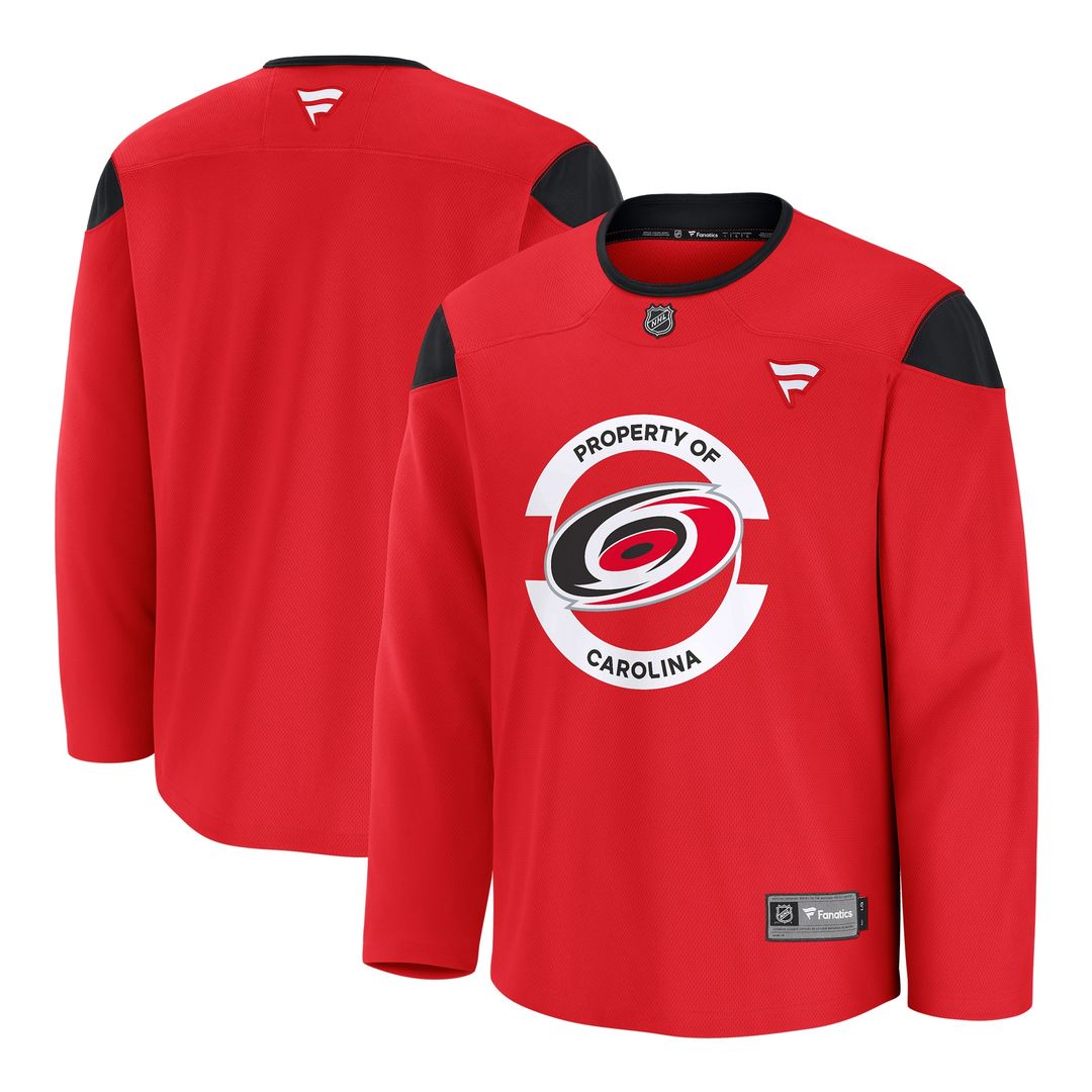 Carolina Hurricanes Fanatics Practice Jersey - Red