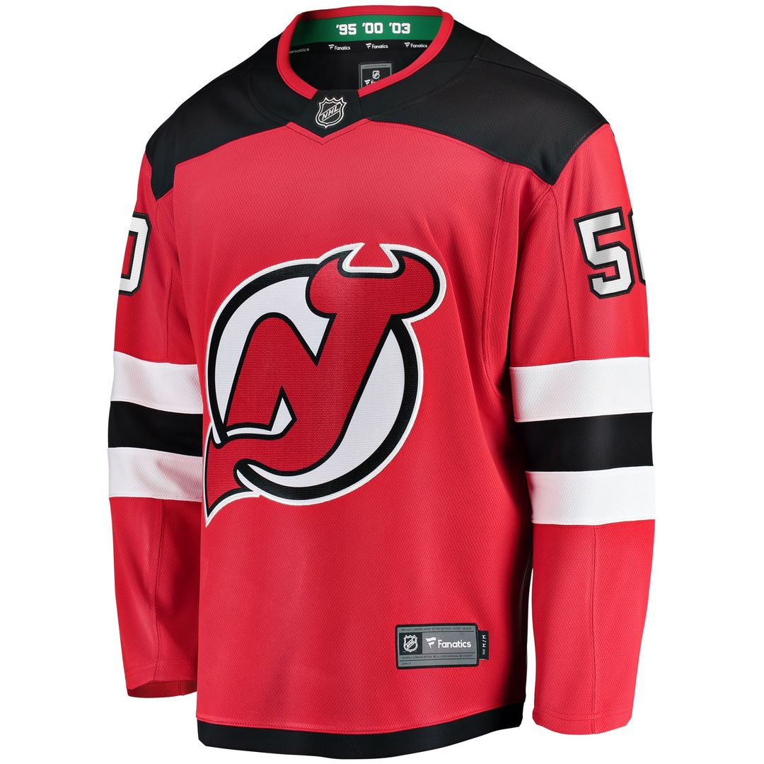 Nico Daws New Jersey Devils Fanatics Home Breakaway Player Jersey - Red