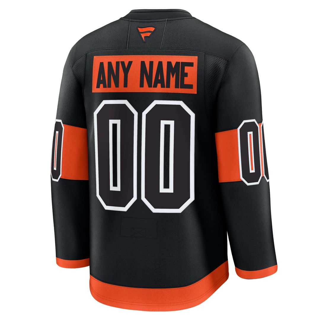 Philadelphia Flyers Fanatics Home Premium Custom Jersey - Orange