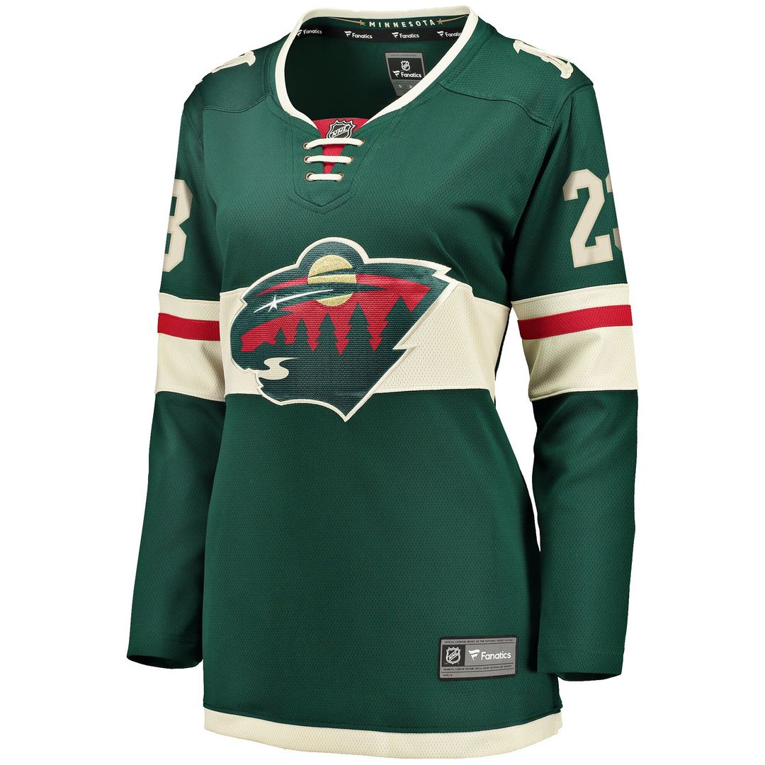 Marco Rossi Minnesota Wild Fanatics Women's Home Breakaway Player Jersey - Green