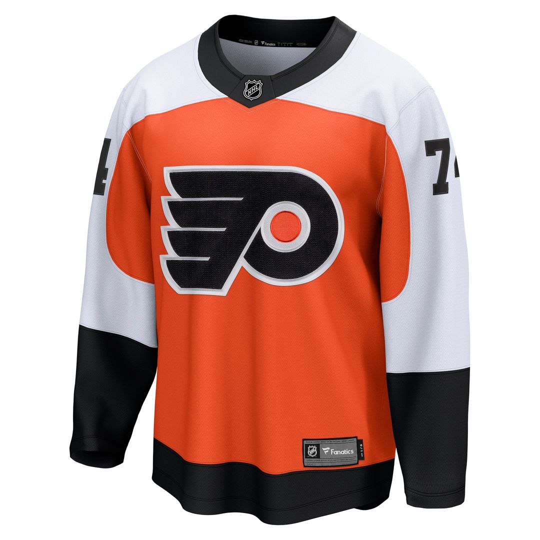 Owen Tippett Philadelphia Flyers Fanatics Home Breakaway Jersey - Orange