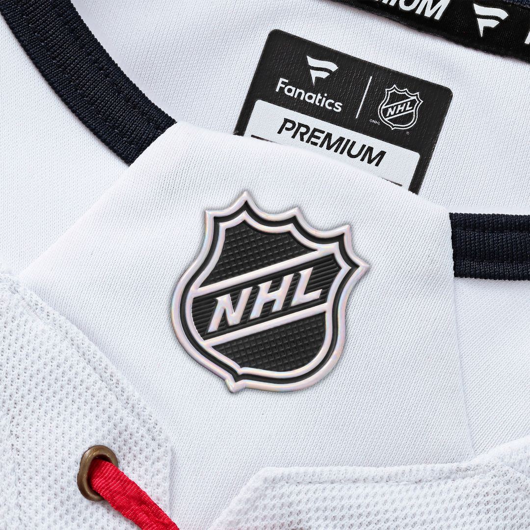Florida Panthers Fanatics Away Premium Custom Jersey - White