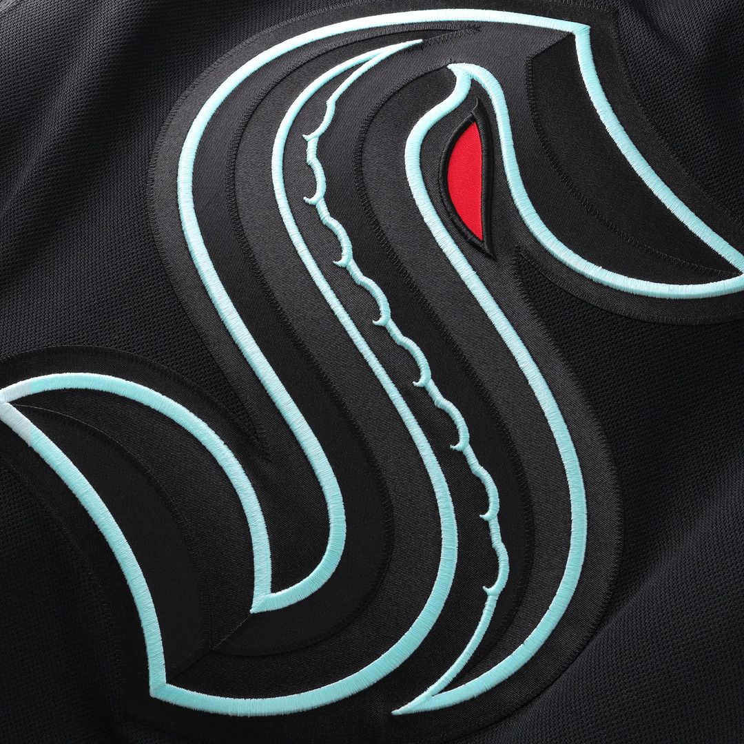 Seattle Kraken Fanatics Home Premium Custom Jersey - Deep Sea Blue