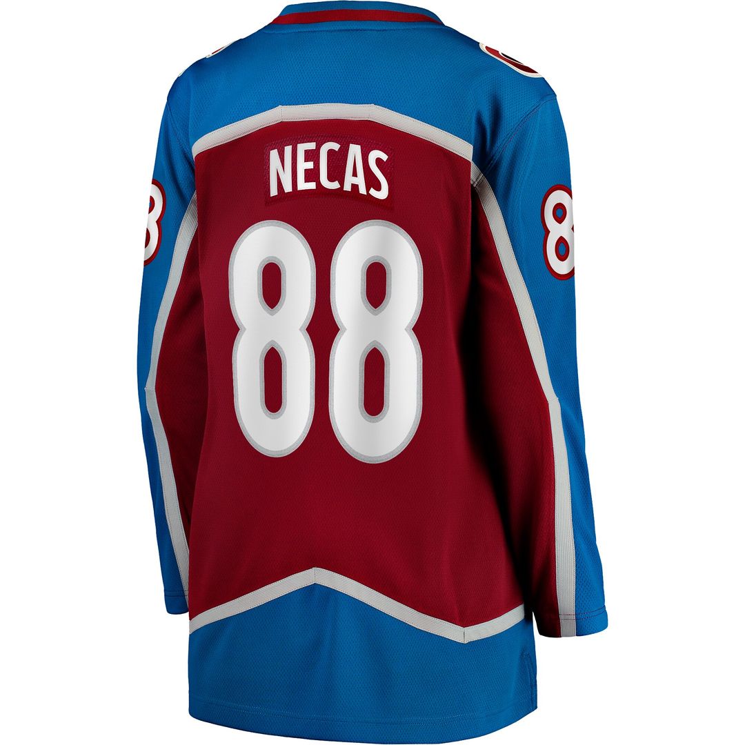 Martin Necas Colorado Avalanche Fanatics Women's  Breakaway Player Jersey - Burgundy