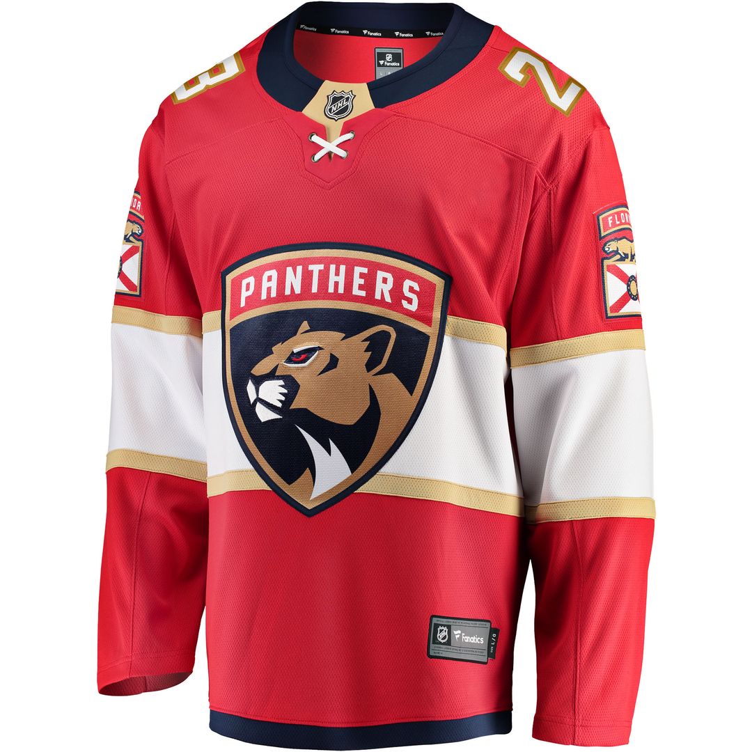 Carter Verhaeghe Florida Panthers Fanatics Home Breakaway Jersey - Red
