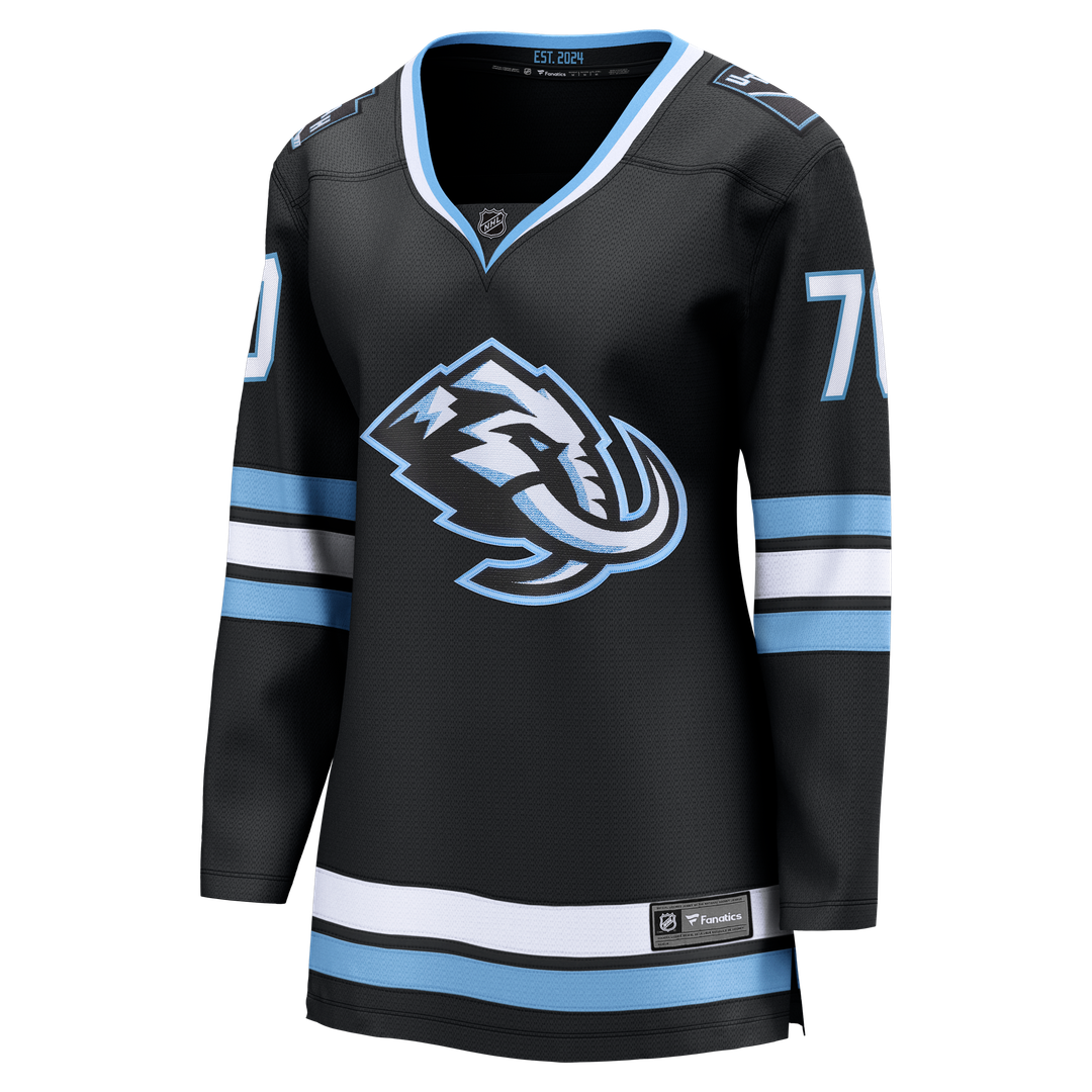Karel Vejmelka Utah Mammoth Fanatics Women's Home Breakaway Jersey - Black