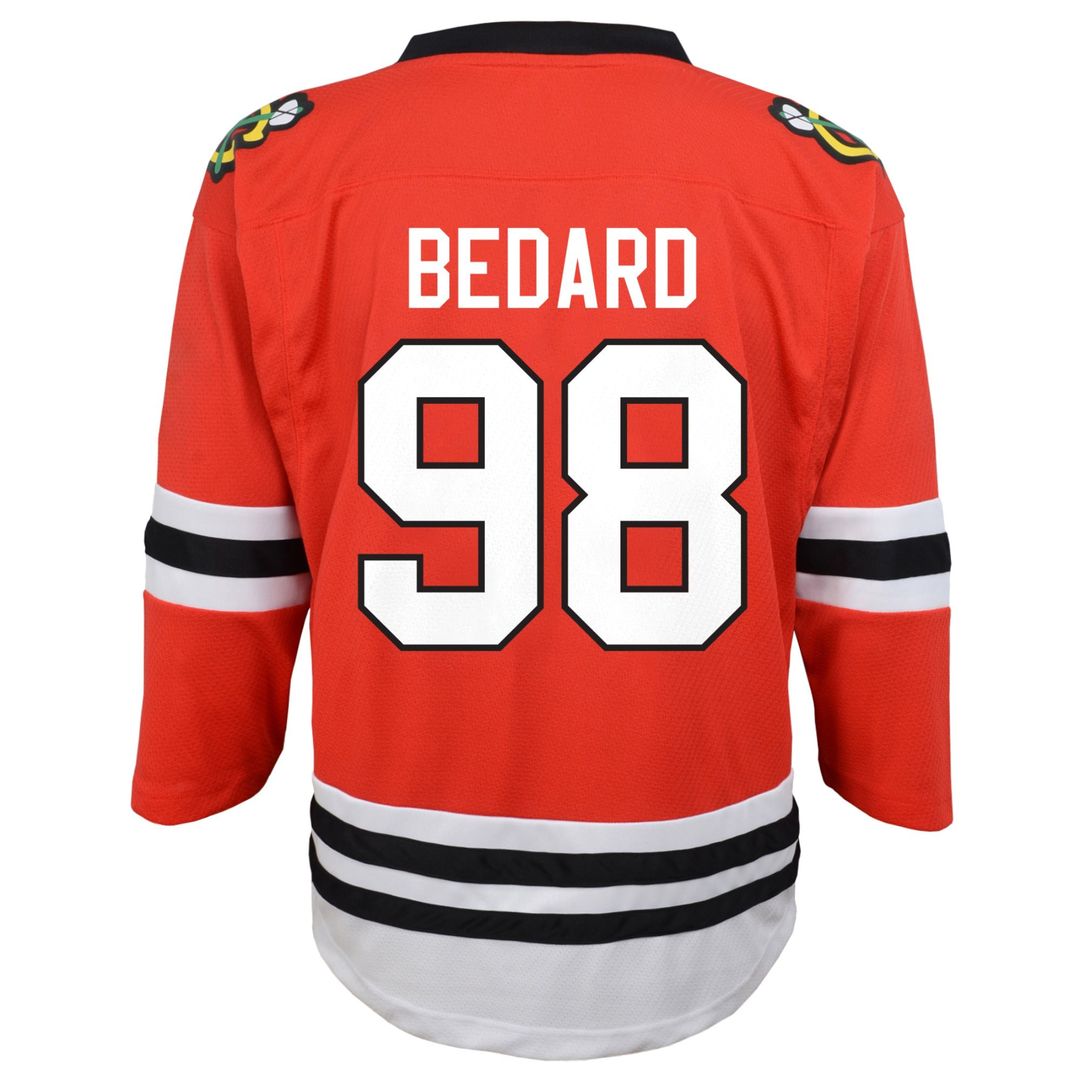 Connor Bedard Chicago Blackhawks Youth Home Replica Player Jersey - Red