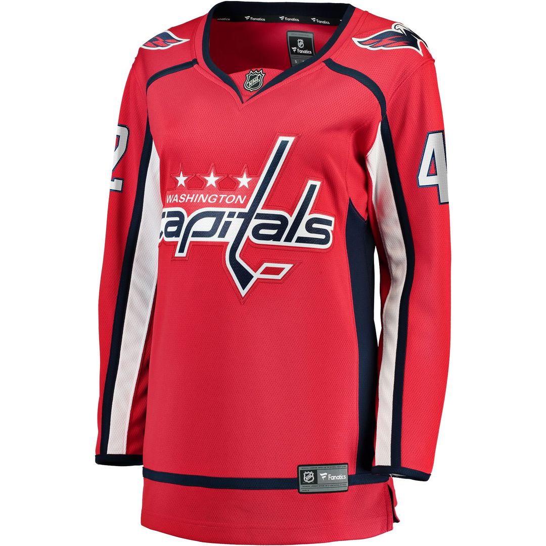 Martin Fehervary Washington Capitals Fanatics Women's Home Breakaway Player Jersey - Red