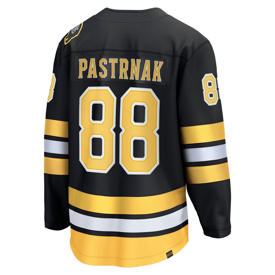 David Pastrnak Boston Bruins Fanatics Home Breakaway Player Jersey - Black