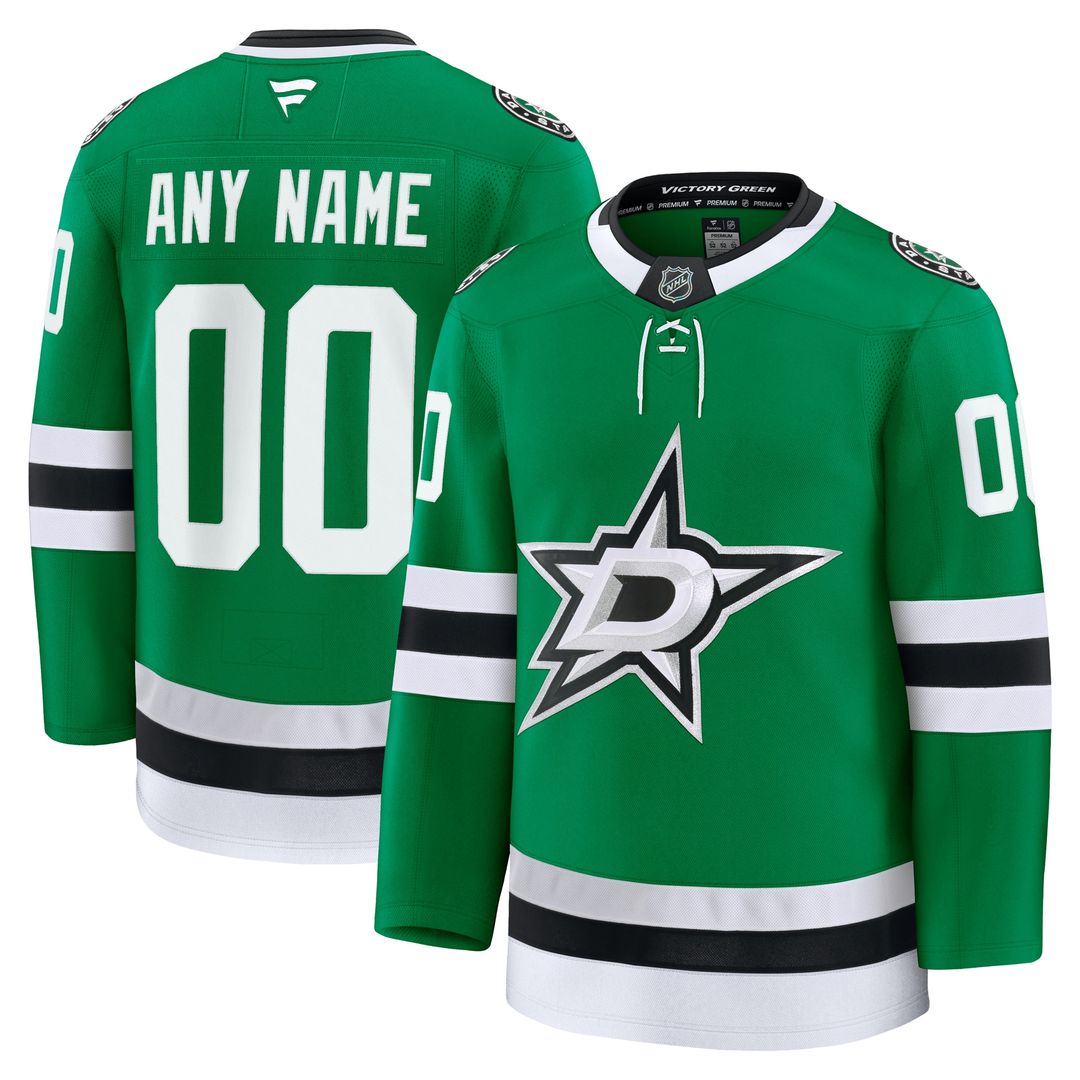Dallas Stars Fanatics Alternate Premium Custom Jersey - Black