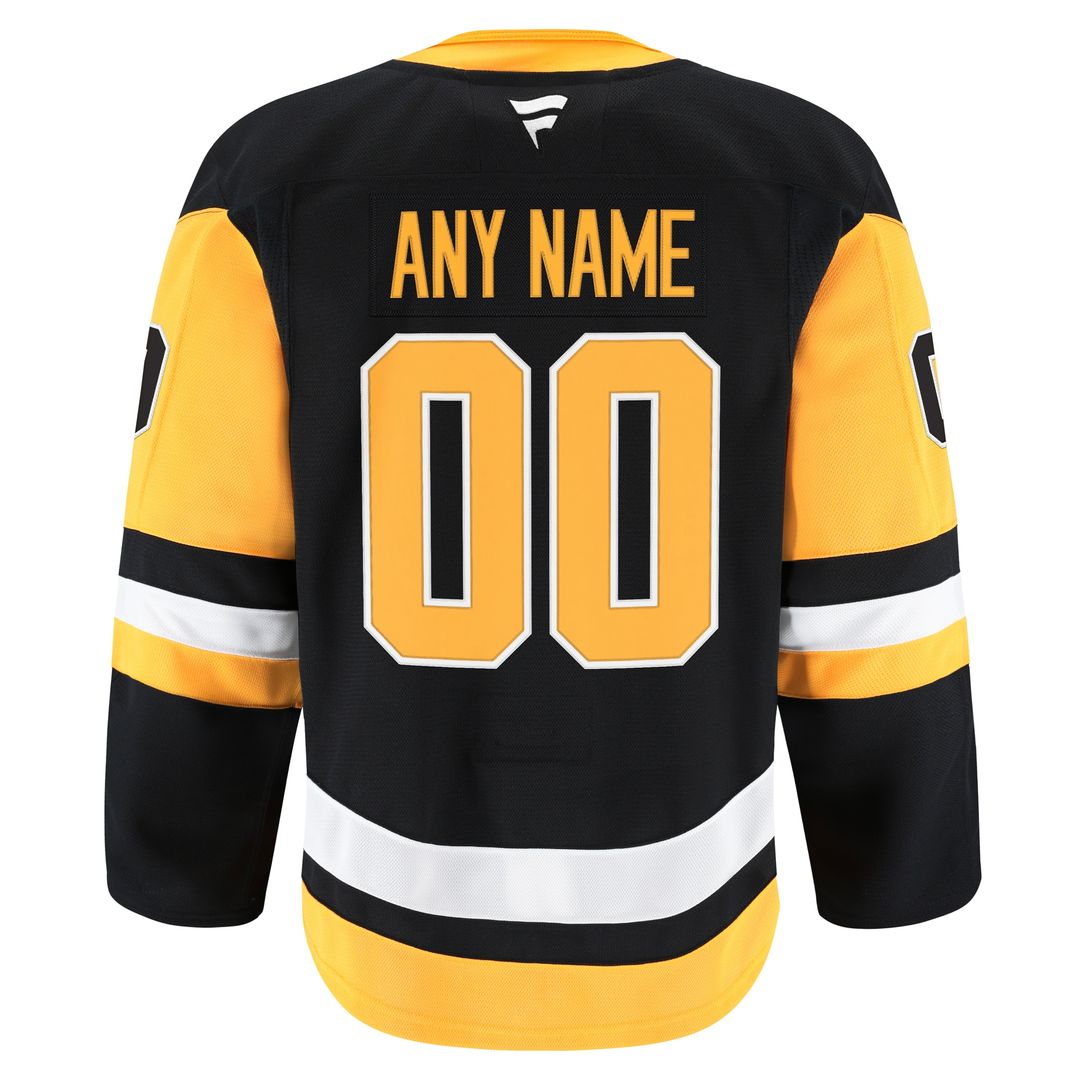 Pittsburgh Penguins Fanatics Alternate Authentic Pro Custom Jersey - Gold