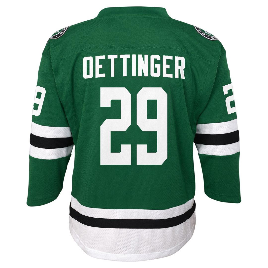 Jake Oettinger Dallas Stars Youth Home Replica Player Jersey - Kelly Green