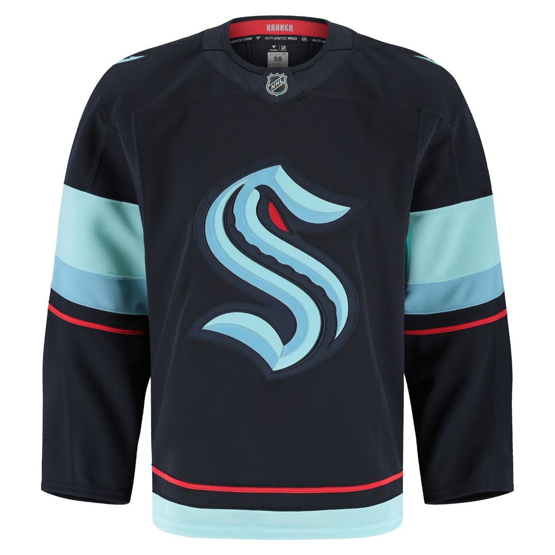 Seattle Kraken Fanatics Alternate Authentic Pro Jersey - Black